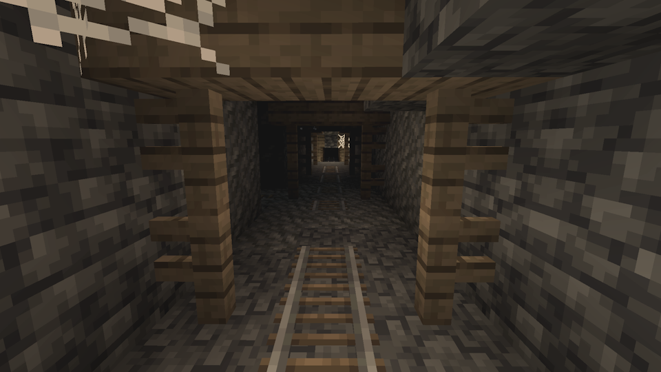 Screenshot of an Abandoned Mineshaft