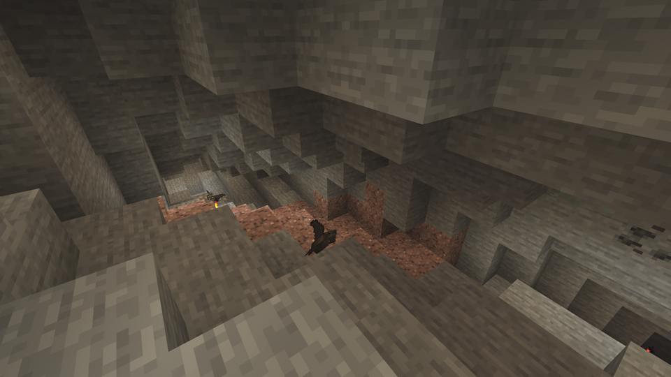 Two Bats in a cave